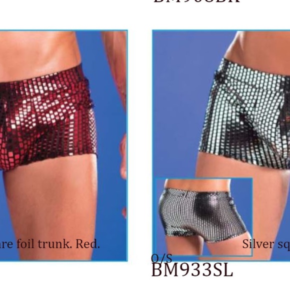 Raveware MENS Sequin‎ boxer shorts - Picture 3 of 4